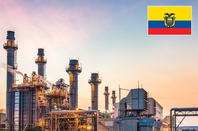 Ecuador: Chimeneas de una industria