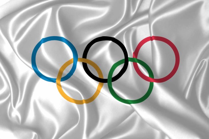 Bandera de los juegos olímpicos