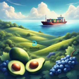 Exportación de Arándanos, Palta y Uva de Mesa. Peru