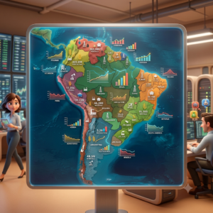 ¿Qué país rinde más en Sudamérica?